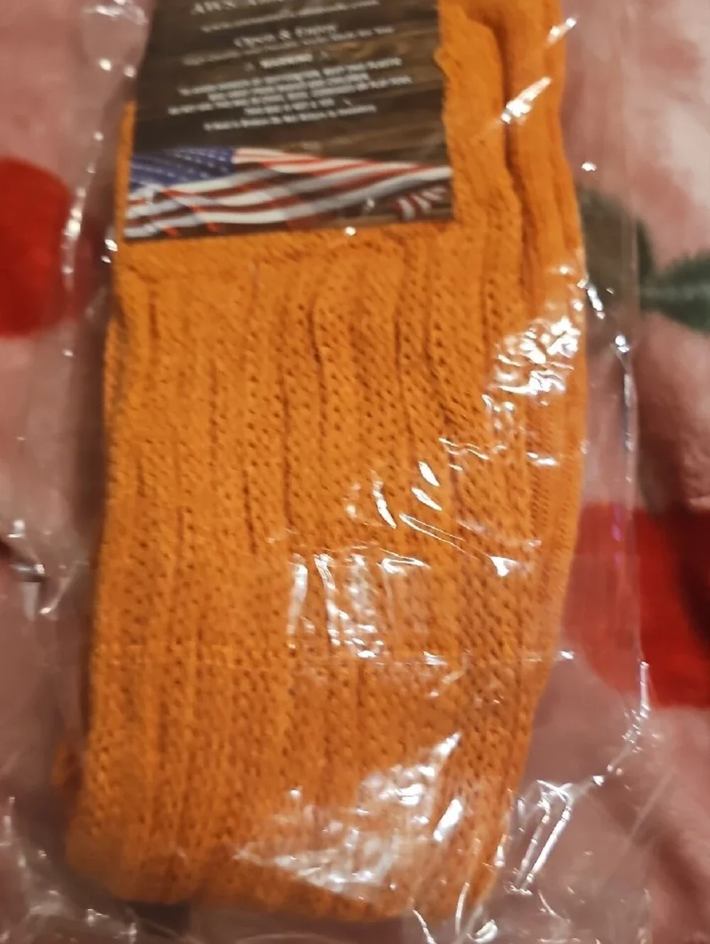 Heavy Slouch Socks - Orange - Unbranded